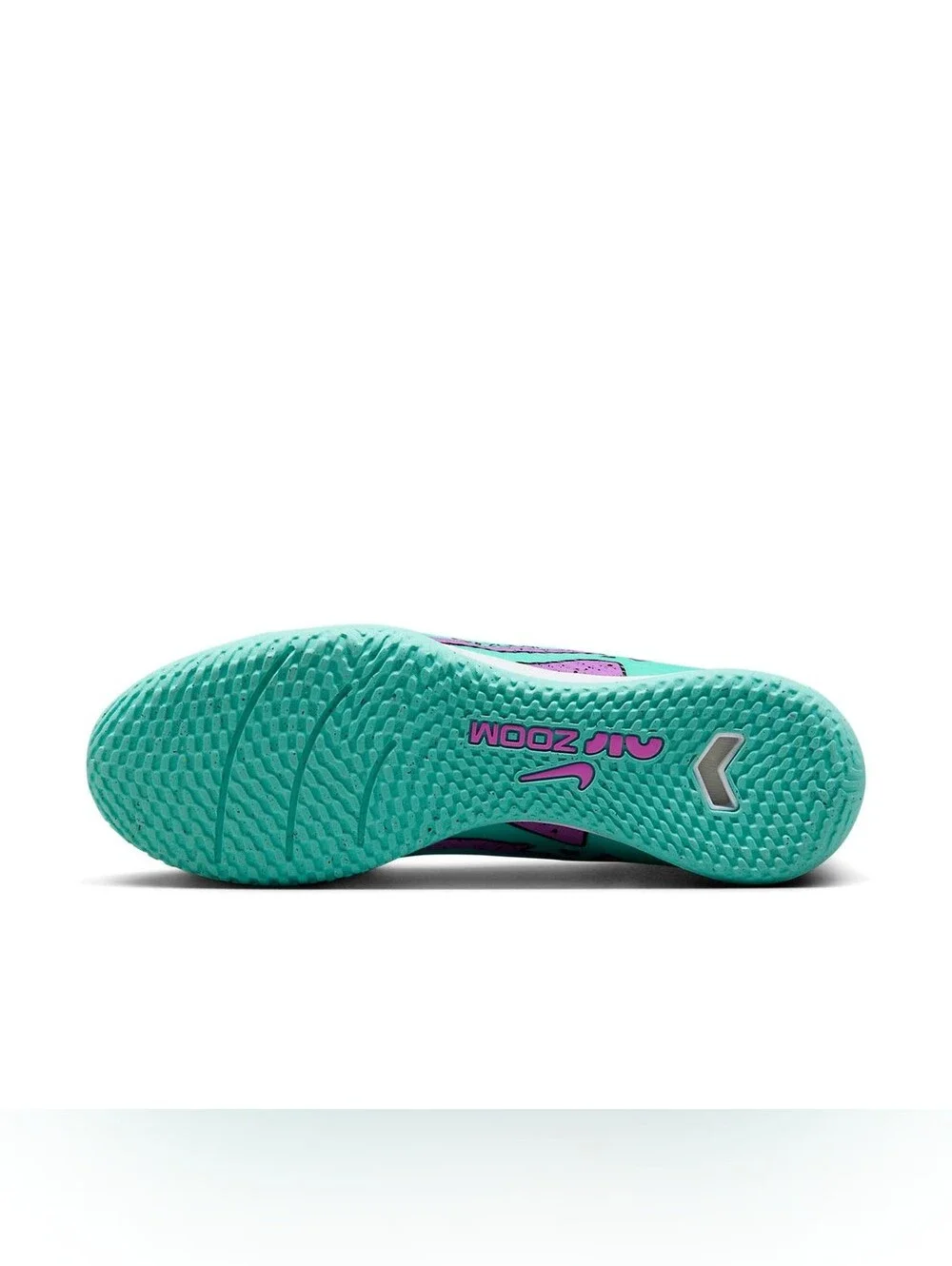 Nike Air Zoom Mercurial Vapor 15 Academy IC Peak Ready Aqua Purple Sz 6 NWT